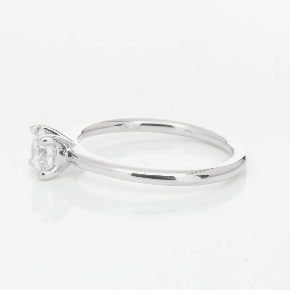 18ct White Gold .50ct Diamond Melba Ring