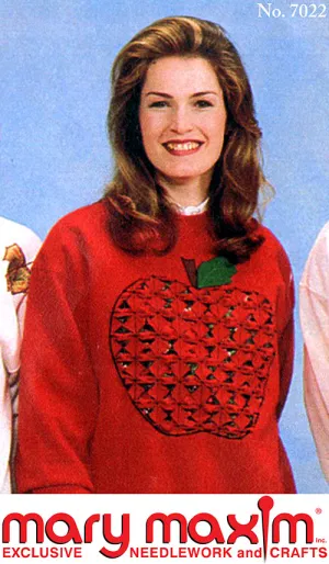 Apple Sweatshirt Pattern