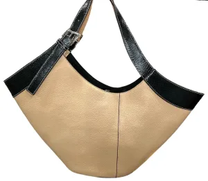 Asymmetric Diamante Tote Bag