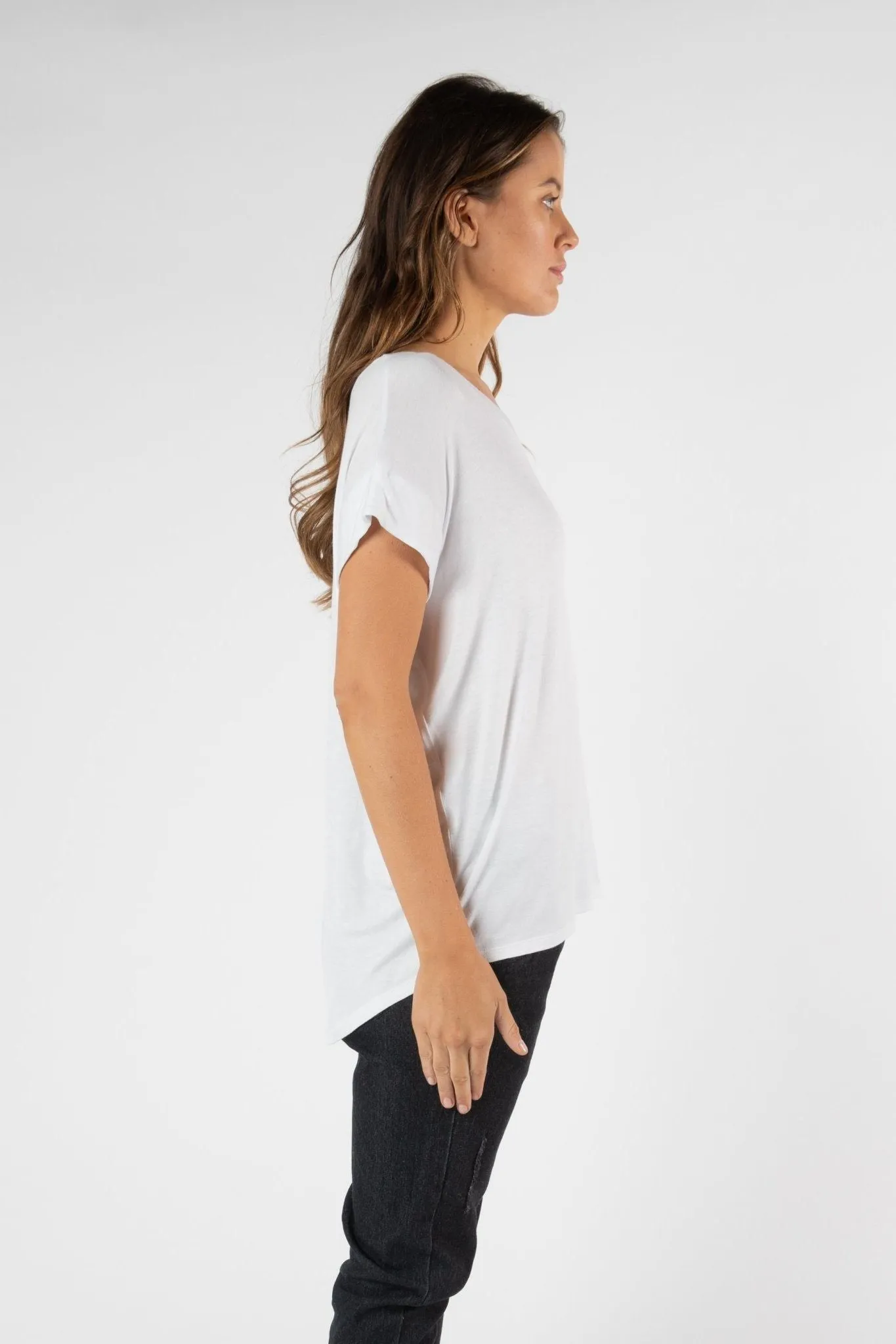 Betty Basics Toledo Tee in White