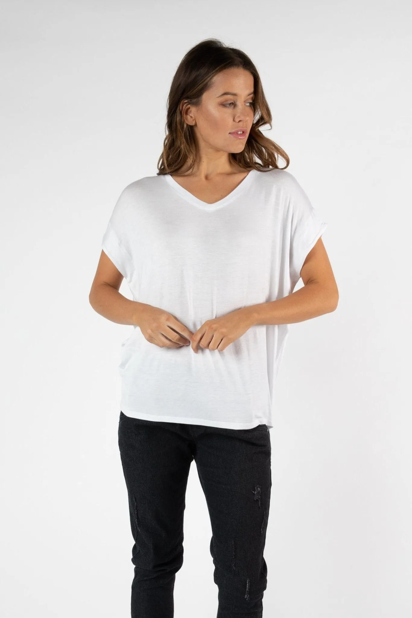 Betty Basics Toledo Tee in White