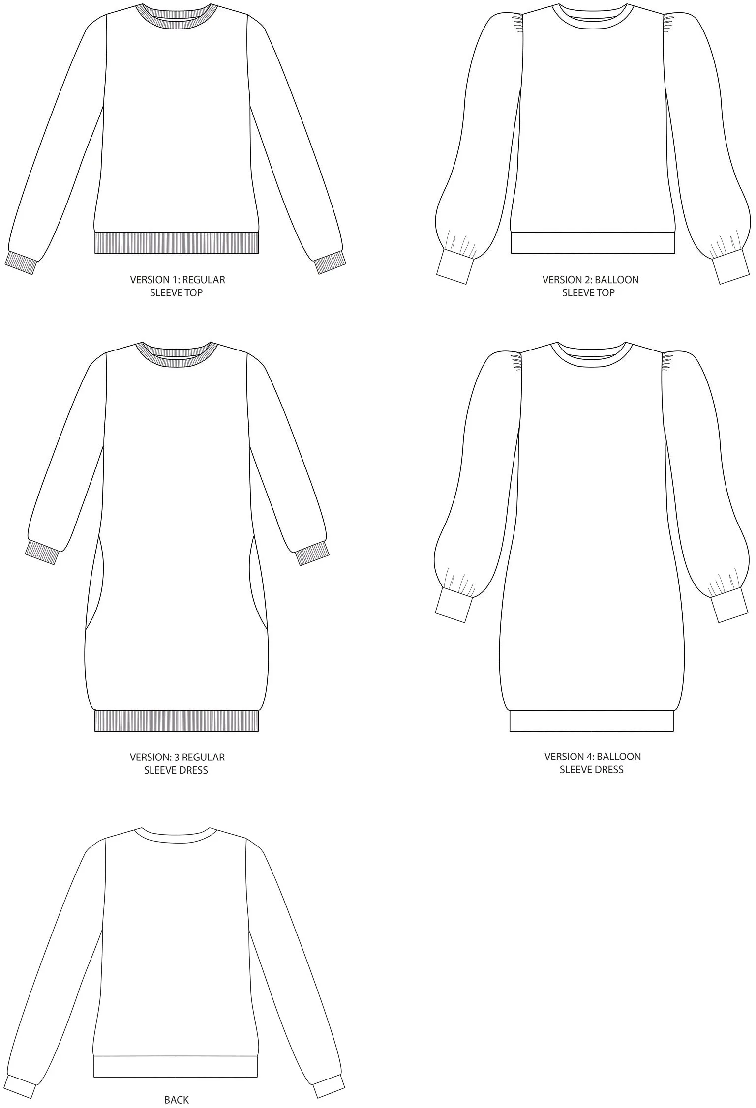 Billie Sweatshirt   Dress