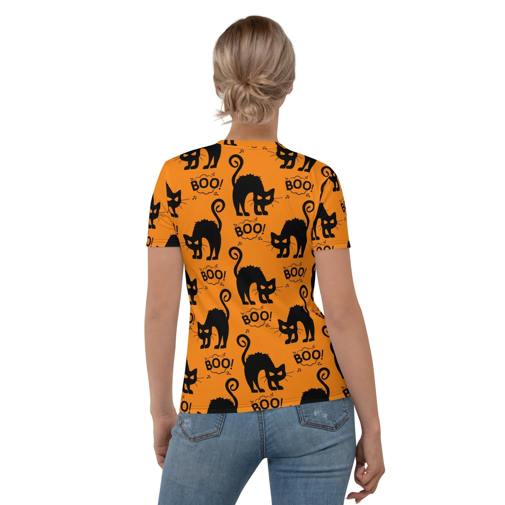 Black Kitty Halloween T-shirt