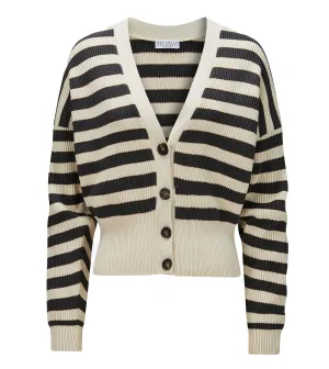 BRUNELLO CUCINELLI Striped Cardigan