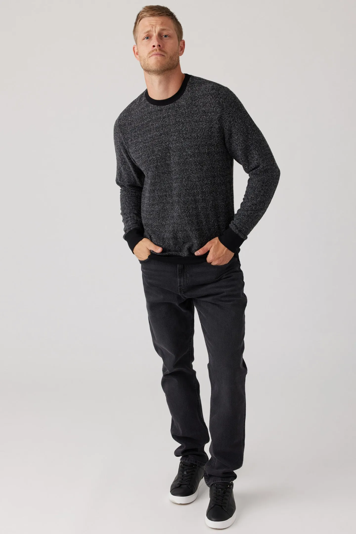 Brushed Boucle Pullover