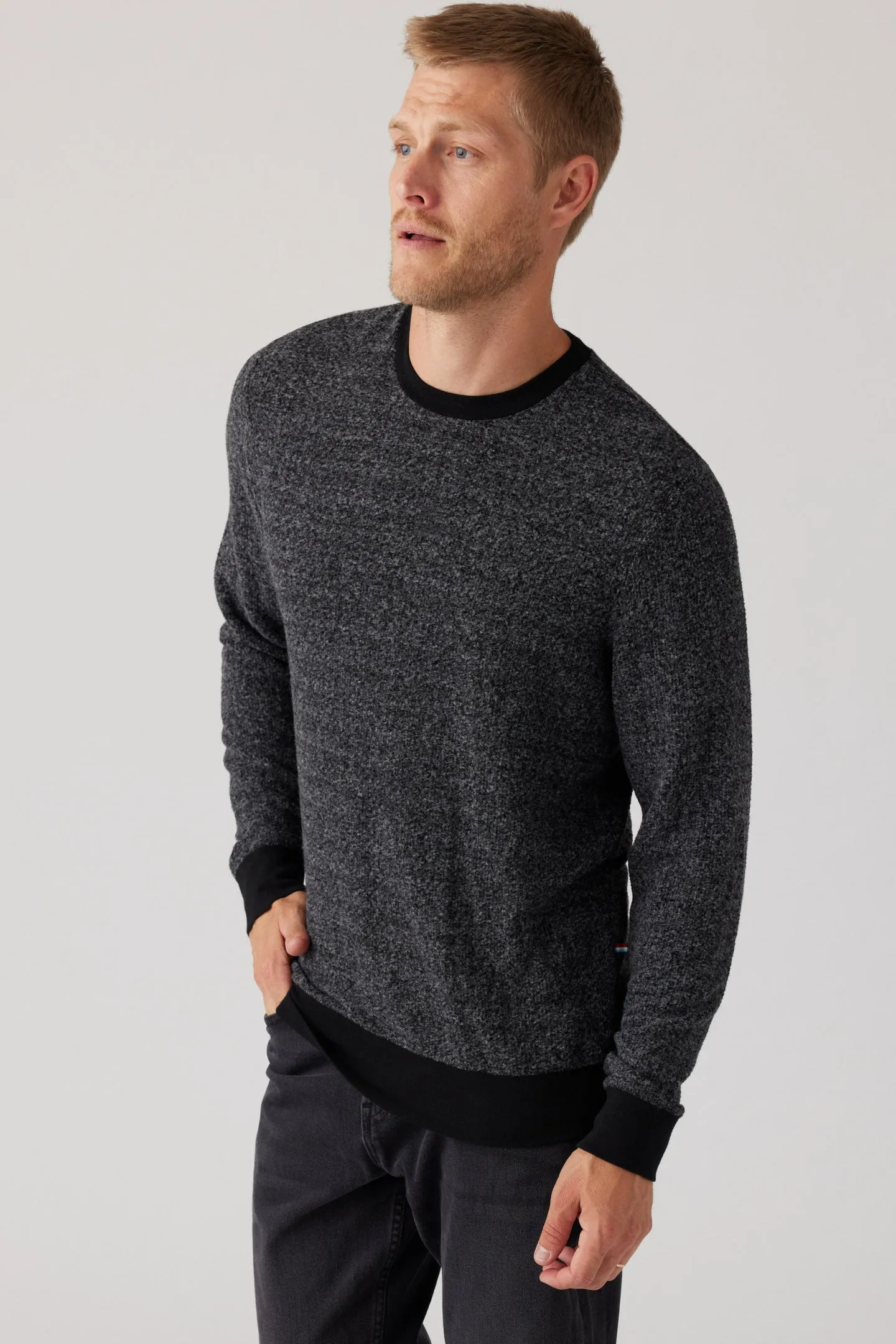 Brushed Boucle Pullover