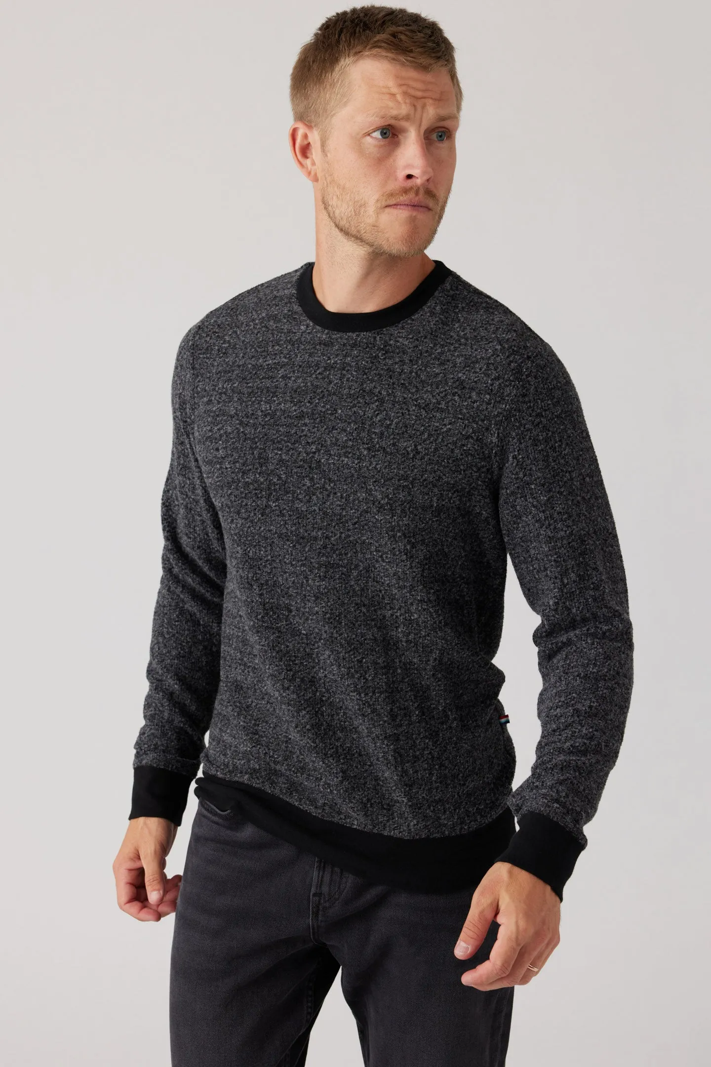 Brushed Boucle Pullover