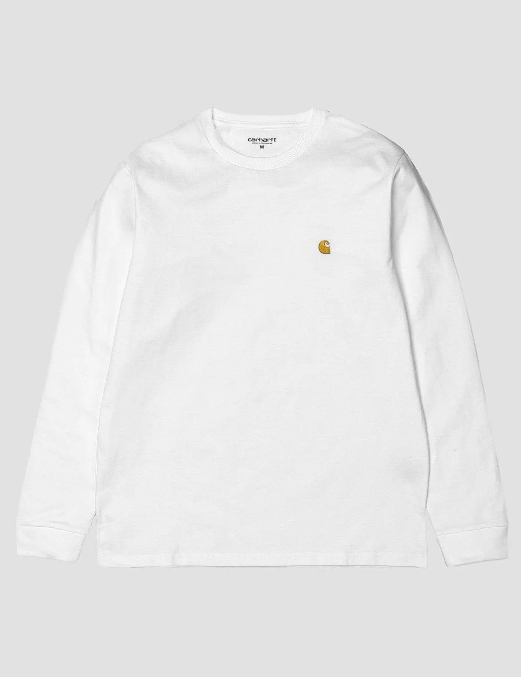 Carhartt-WIP Chase Long Sleeve T-Shirt - White