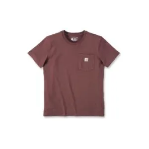 Carhartt&#x20;Work&#x20;T-shirt&#x20;Pocket&#x20;Women&#x20;103067&#x20;-&#x20;Sable