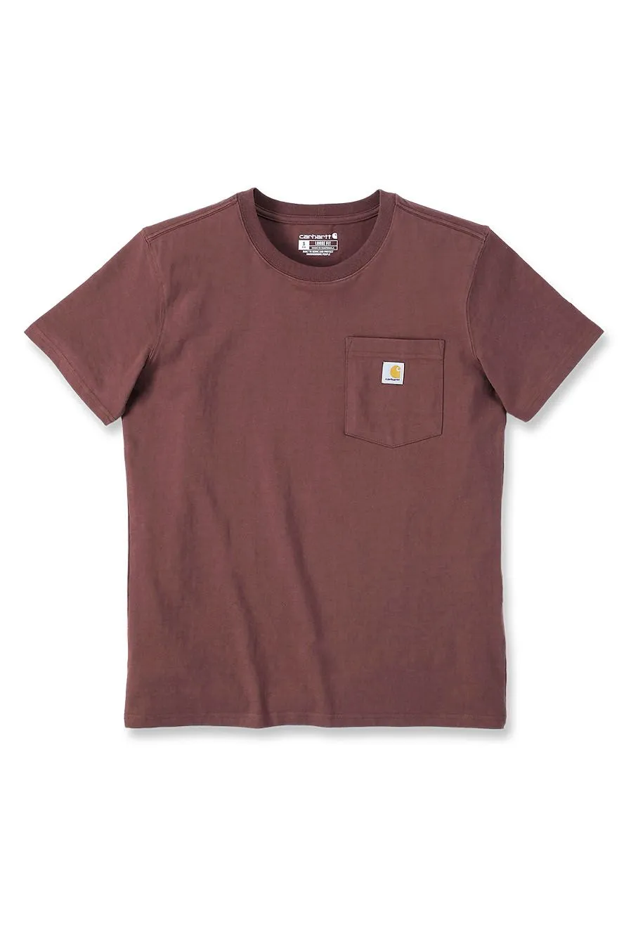 Carhartt&#x20;Work&#x20;T-shirt&#x20;Pocket&#x20;Women&#x20;103067&#x20;-&#x20;Sable