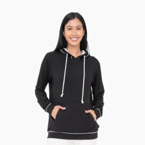 Contrast Hoodie Pullover