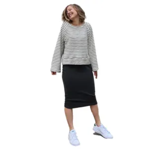 Cosmos Sweatshirt   Elemental Pencil Skirt