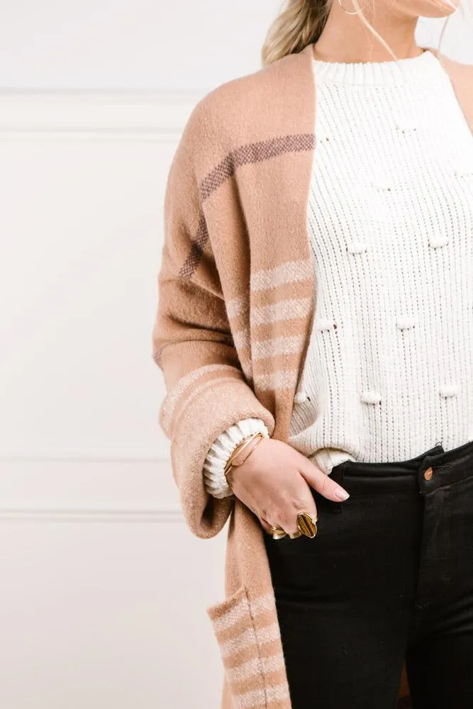 Emery Striped Cardigan