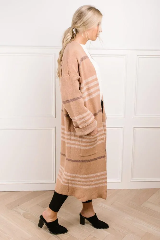 Emery Striped Cardigan