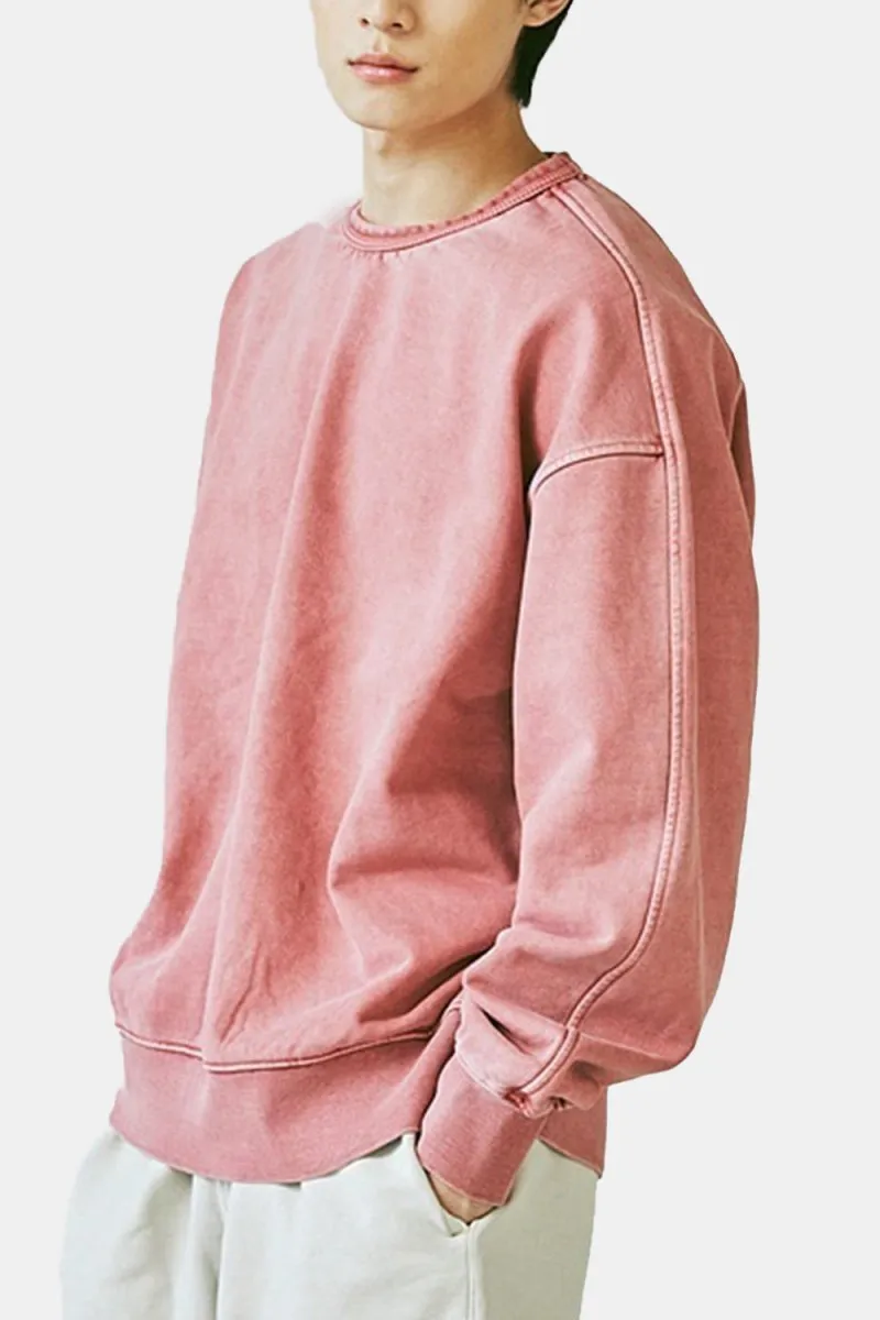 Frizmworks OG Pigment Dyeing Sweatshirt (Pink)