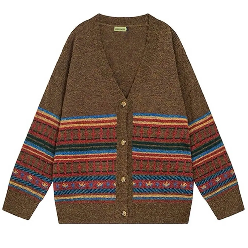 Grandpa Aesthetic Oversized Cardigan