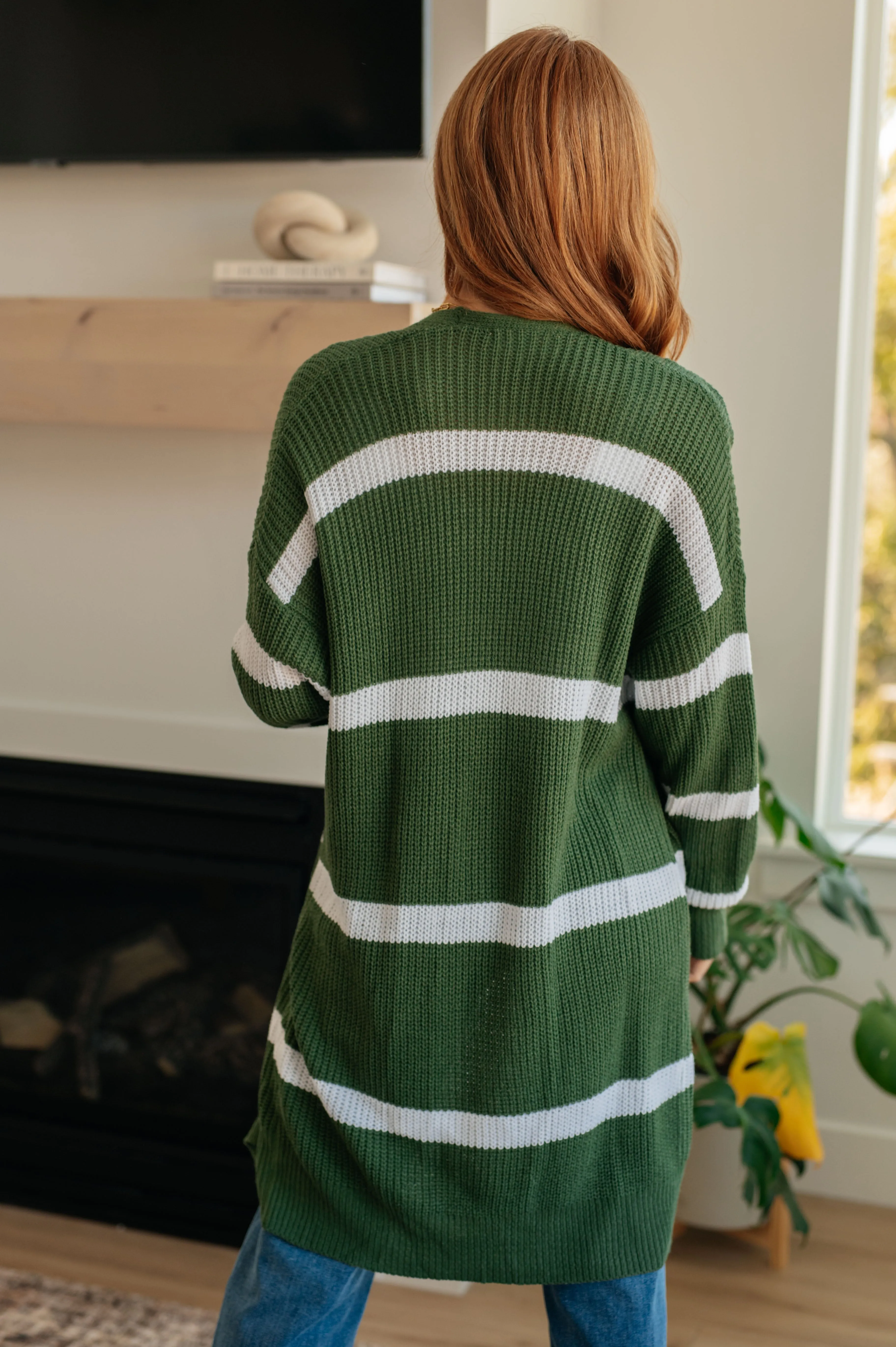 Gretta Striped Cardigan