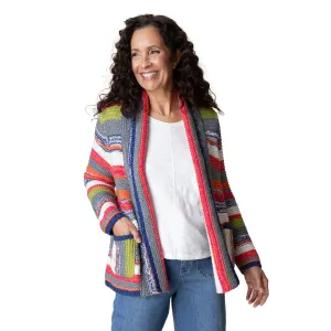 Habitat Multi Stripe Pocket Cardigan - 89309