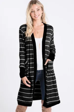 HEM152 - STRIPED CARDIGAN