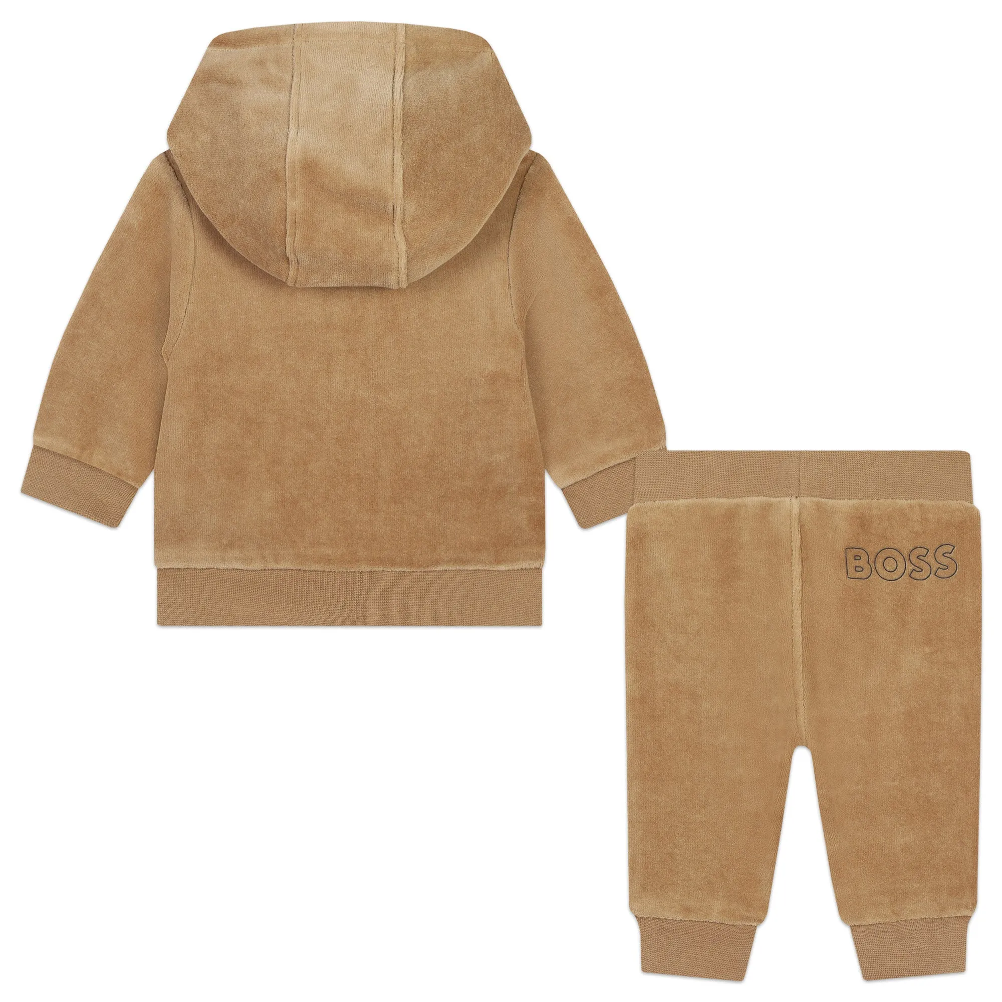 Hugo Boss Baby Boys Brown Tracksuit