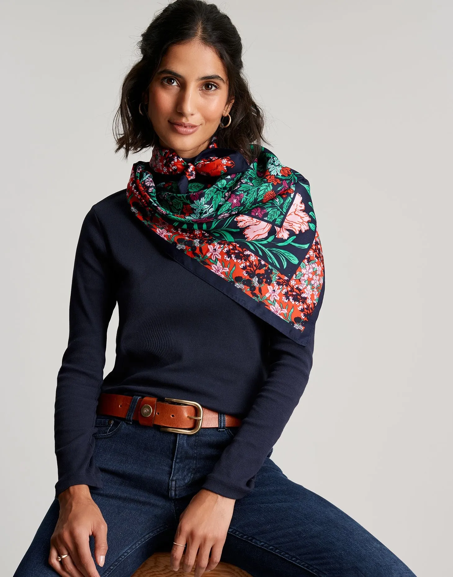 Joules | Liv Printed Scarf | Women's