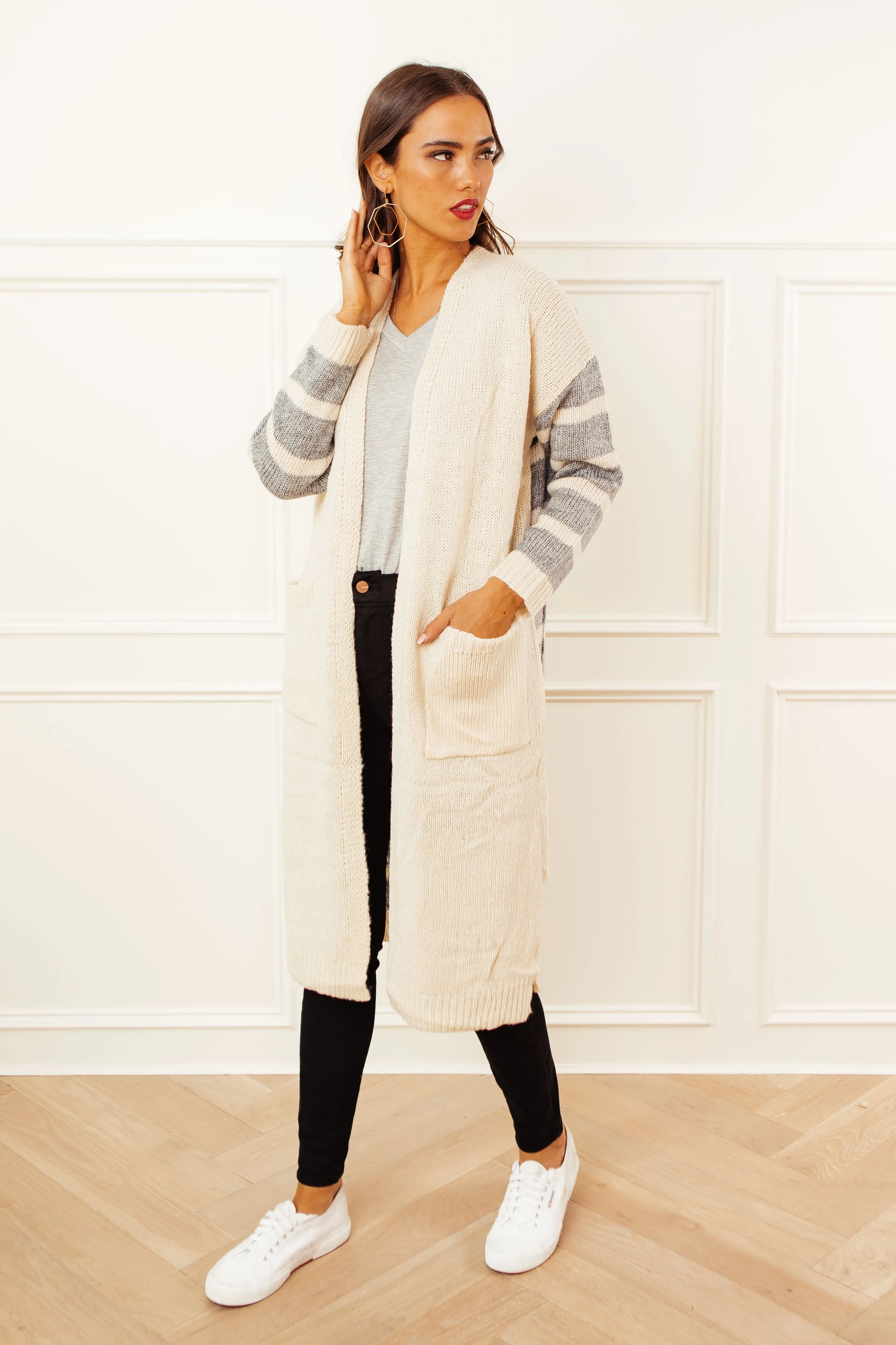 LeBreton Striped Duster