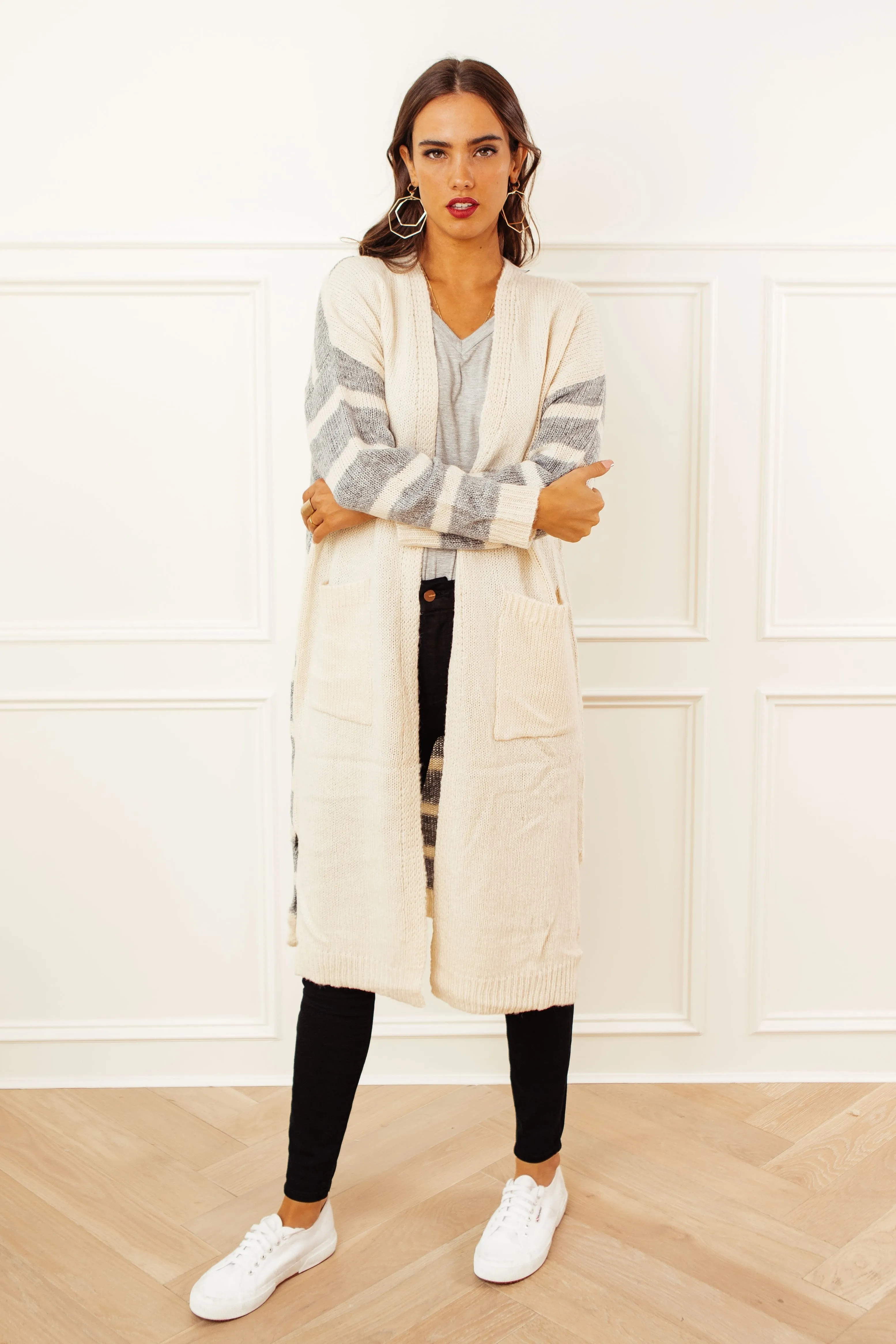 LeBreton Striped Duster