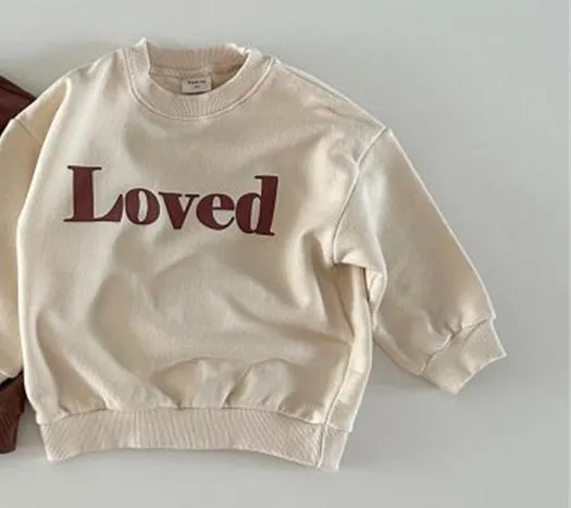 'Loved' Casual Sweatshirt