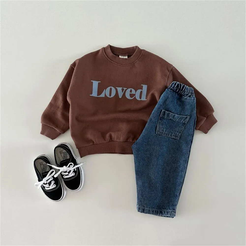 'Loved' Casual Sweatshirt