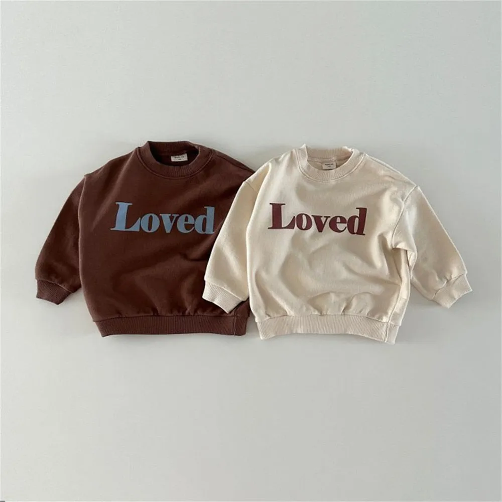 'Loved' Casual Sweatshirt