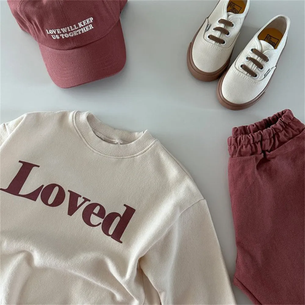 'Loved' Casual Sweatshirt