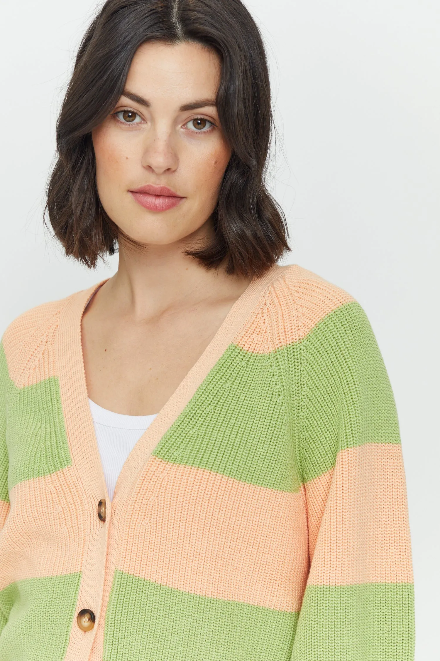 Mala Striped Cardigan