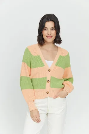 Mala Striped Cardigan