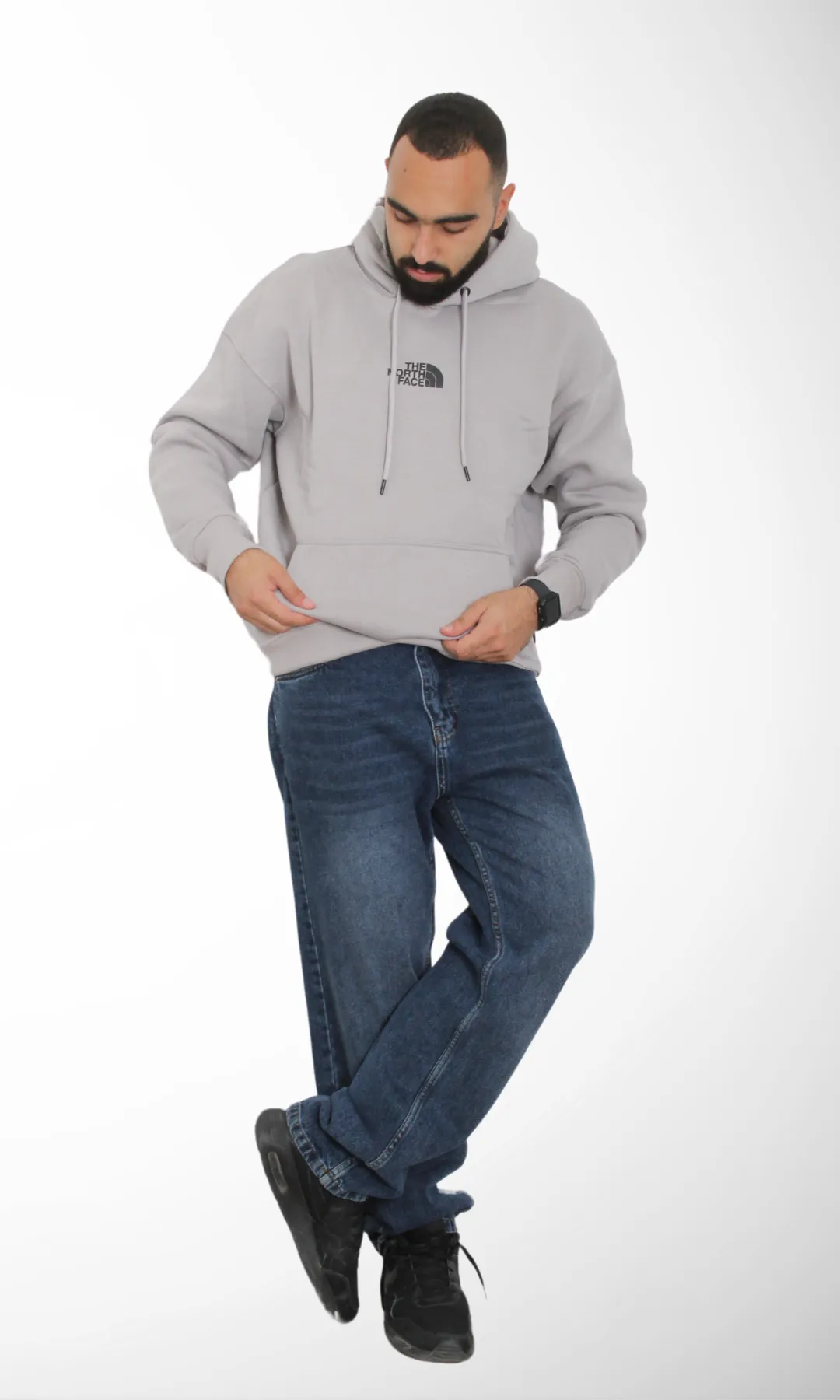 Men Milton Classic Hoodie (Grey)