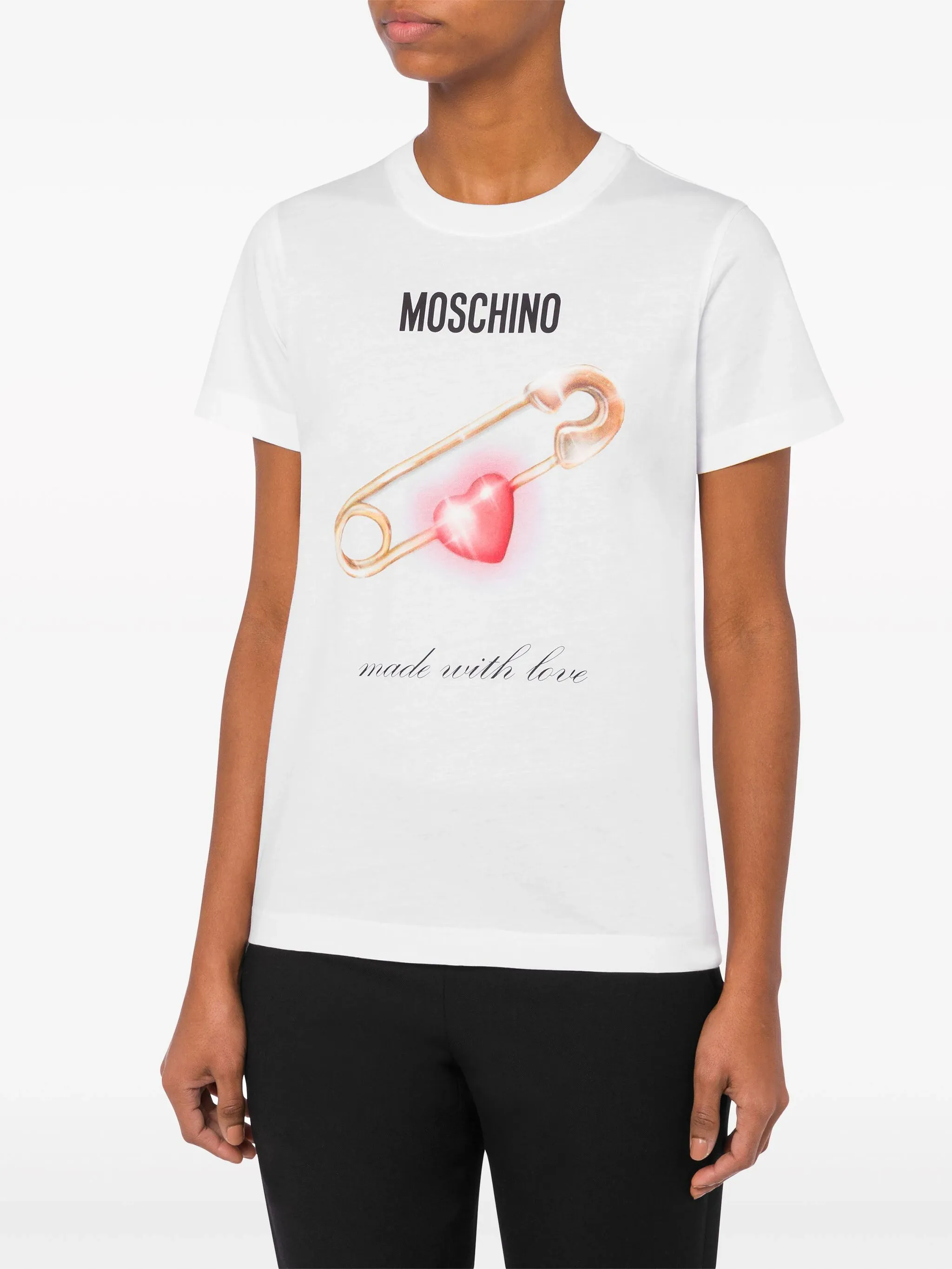 MOSCHINO GRAPHIC PRINT T-SHIRT