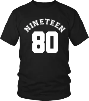 Nineteen 80 - Simple Tee Design...