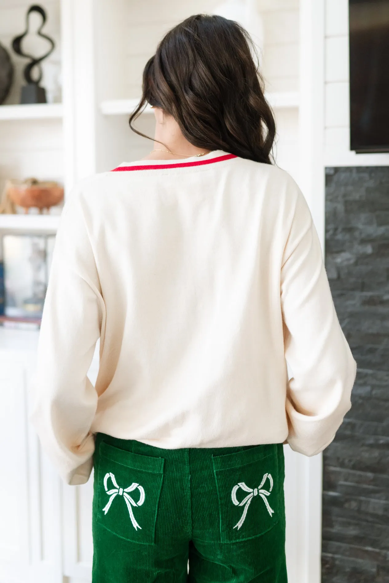 Nutcracker Cardigan - Ivory