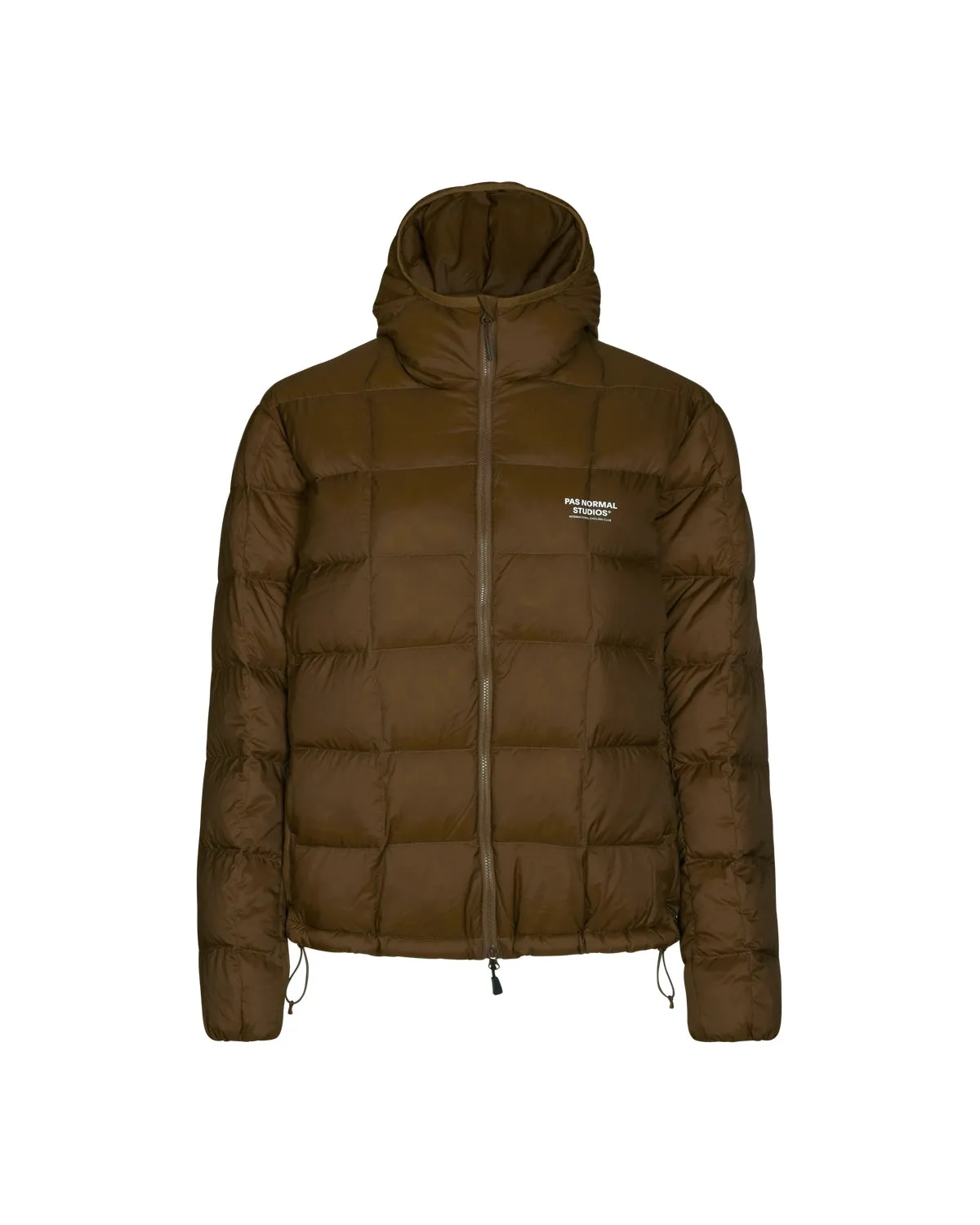 PAS NORMAL STUDIOS Off Race Down Jacket - Army Brown