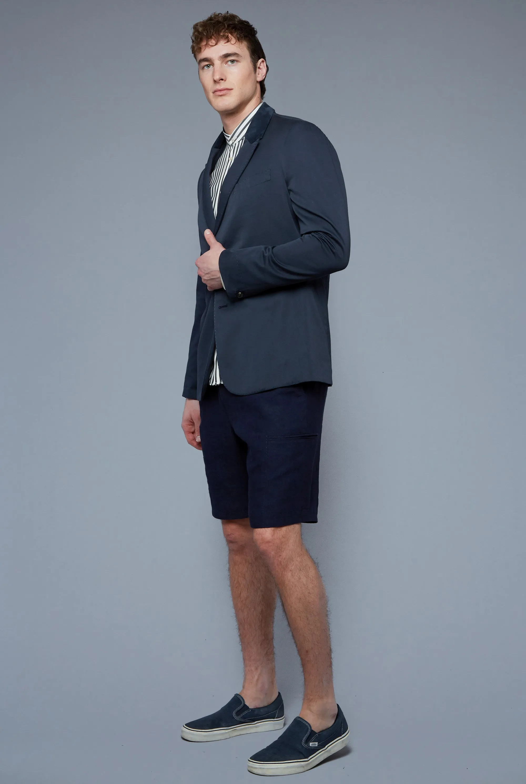 Peak Summer Jacket | Navy