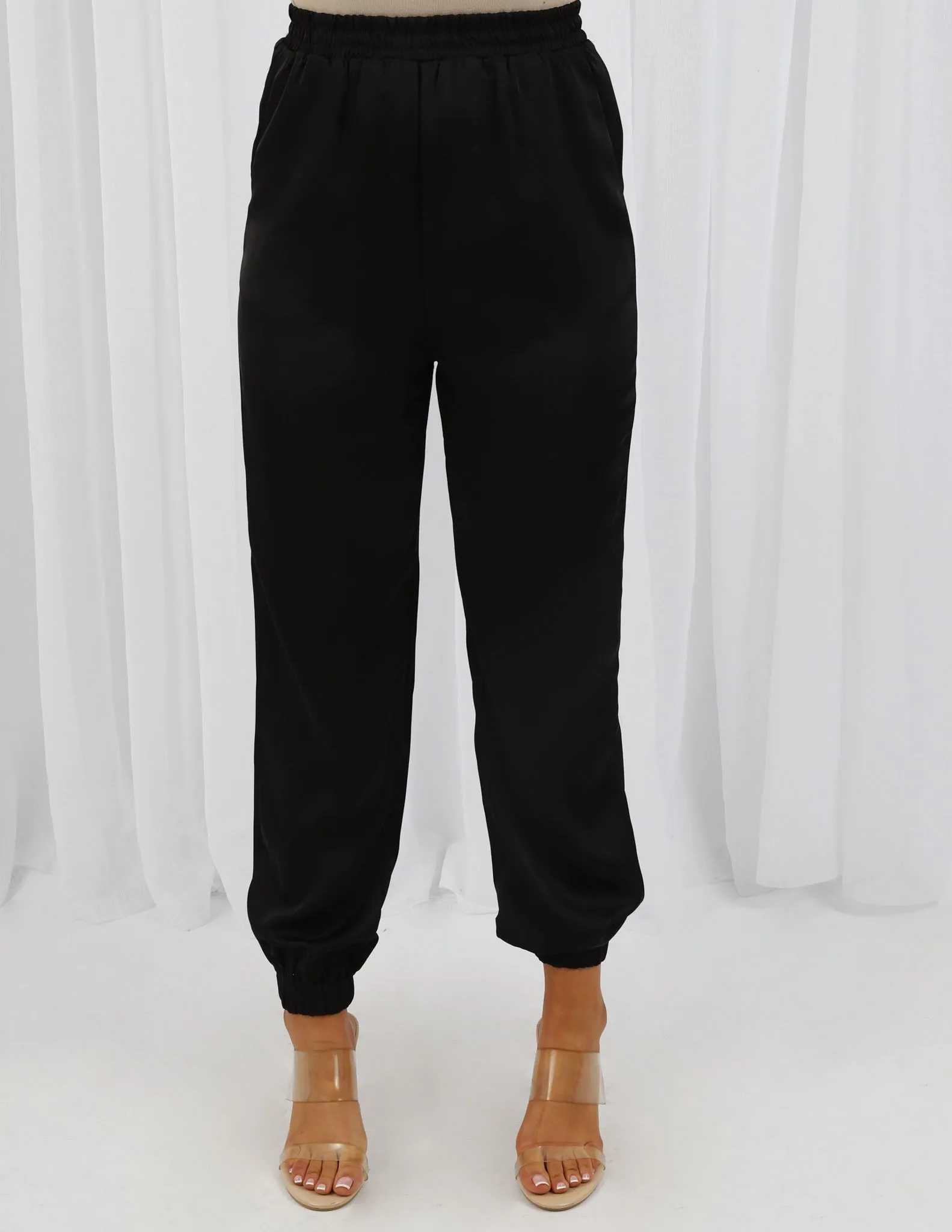 Porsha Satin Chino Pants