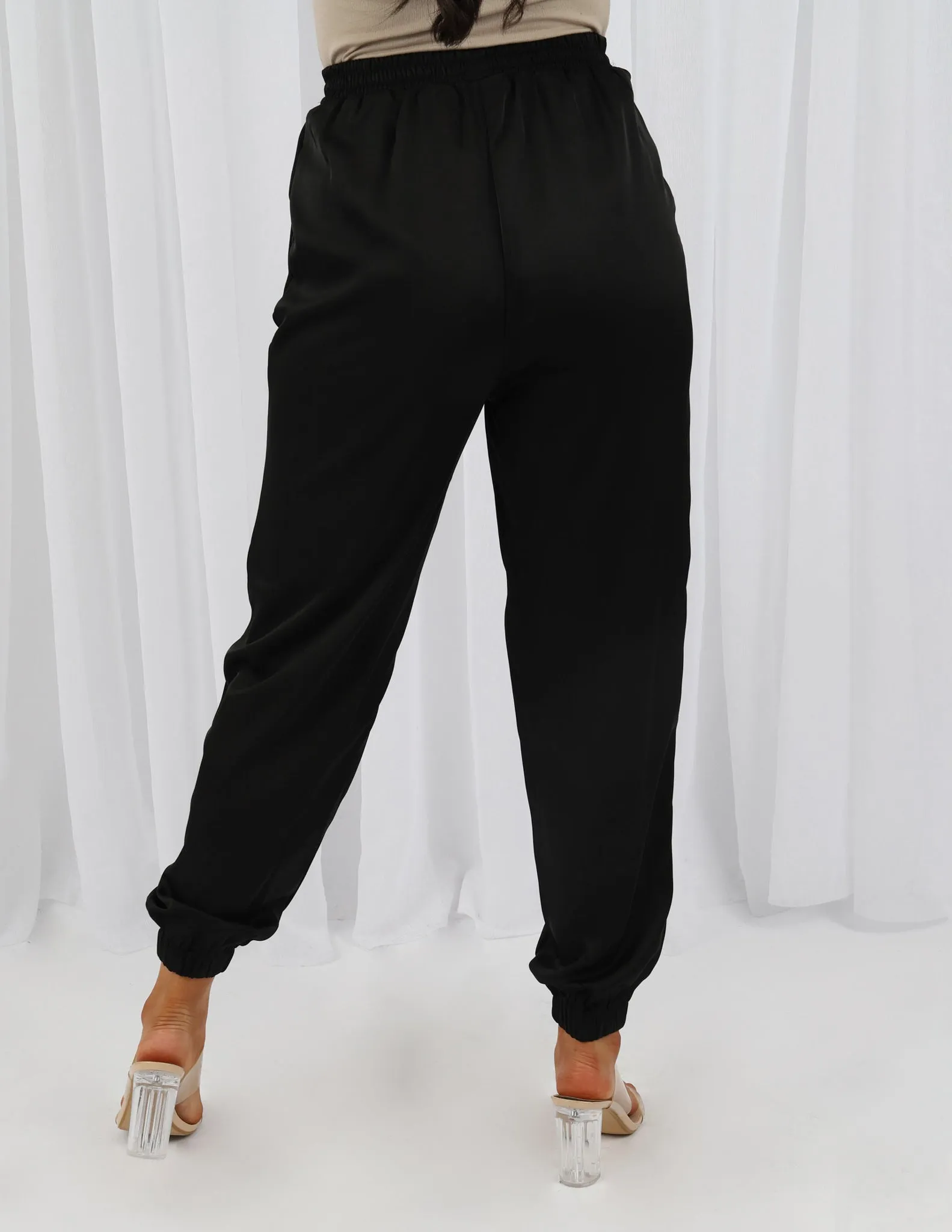 Porsha Satin Chino Pants