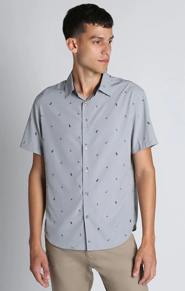 Print Gravityless Short Sleeve Shirt