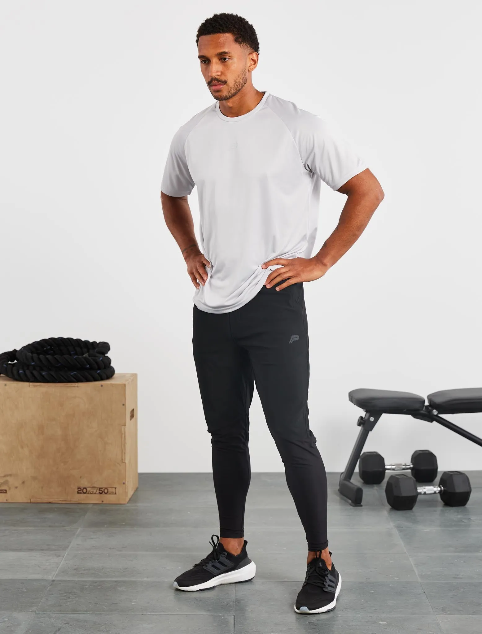 Relaxed Fit Training T-Shirt - Grey