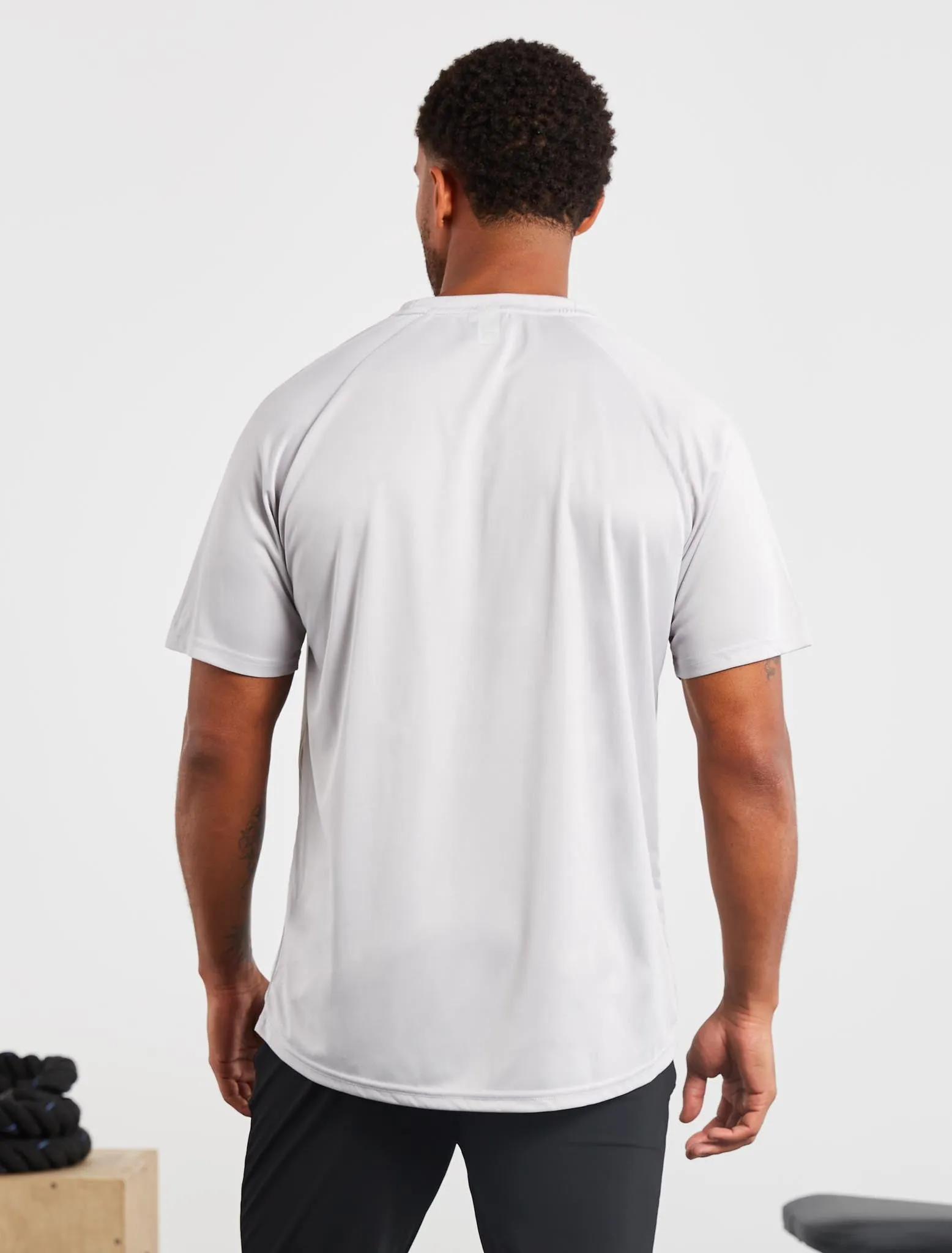 Relaxed Fit Training T-Shirt - Grey