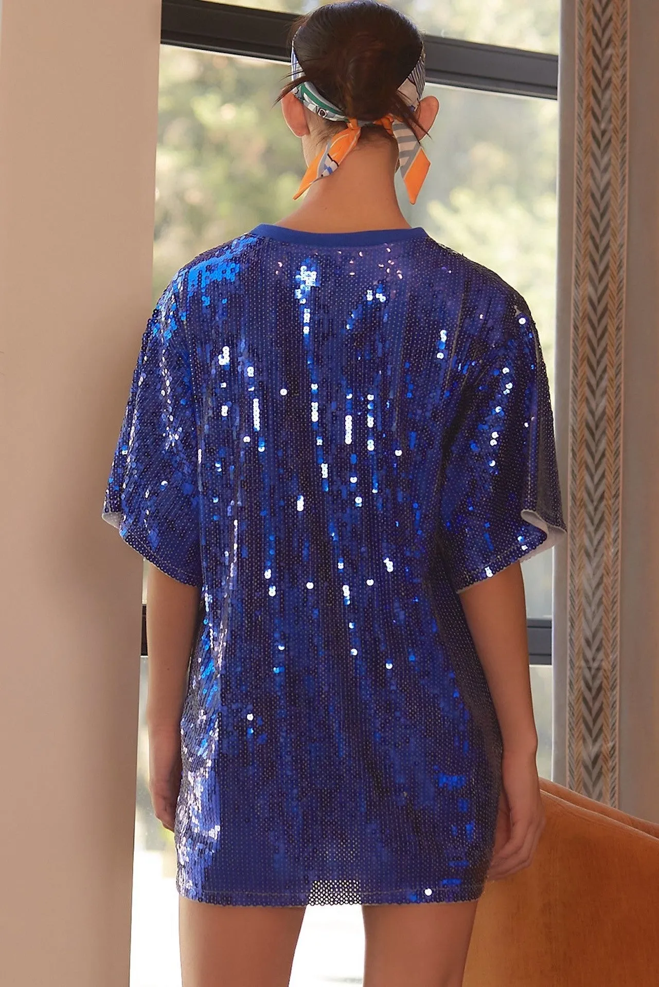 Sequin Game Day Dress