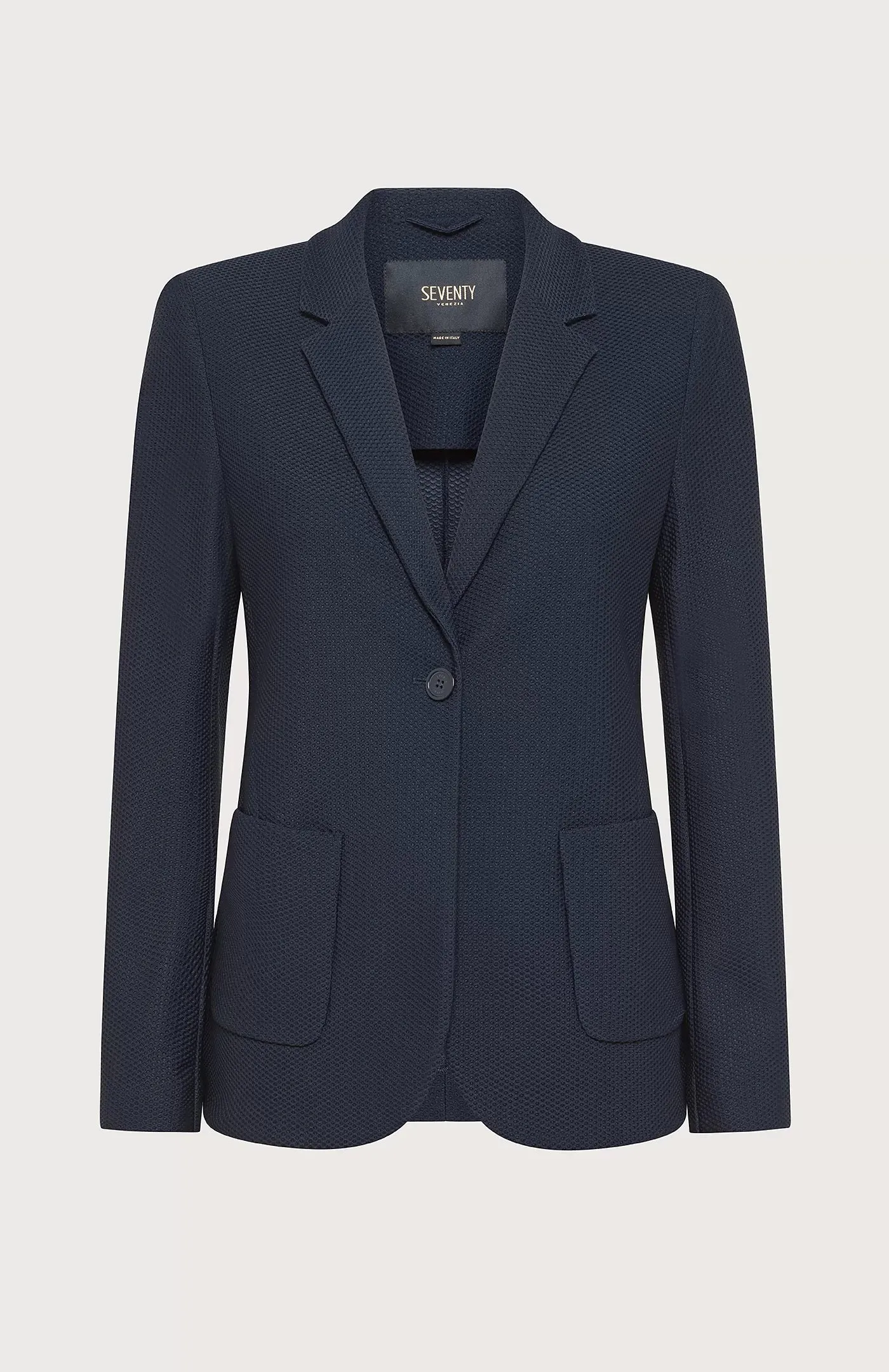 SEVENTY VENEZIA - FITTED BI STRETCH BLAZER