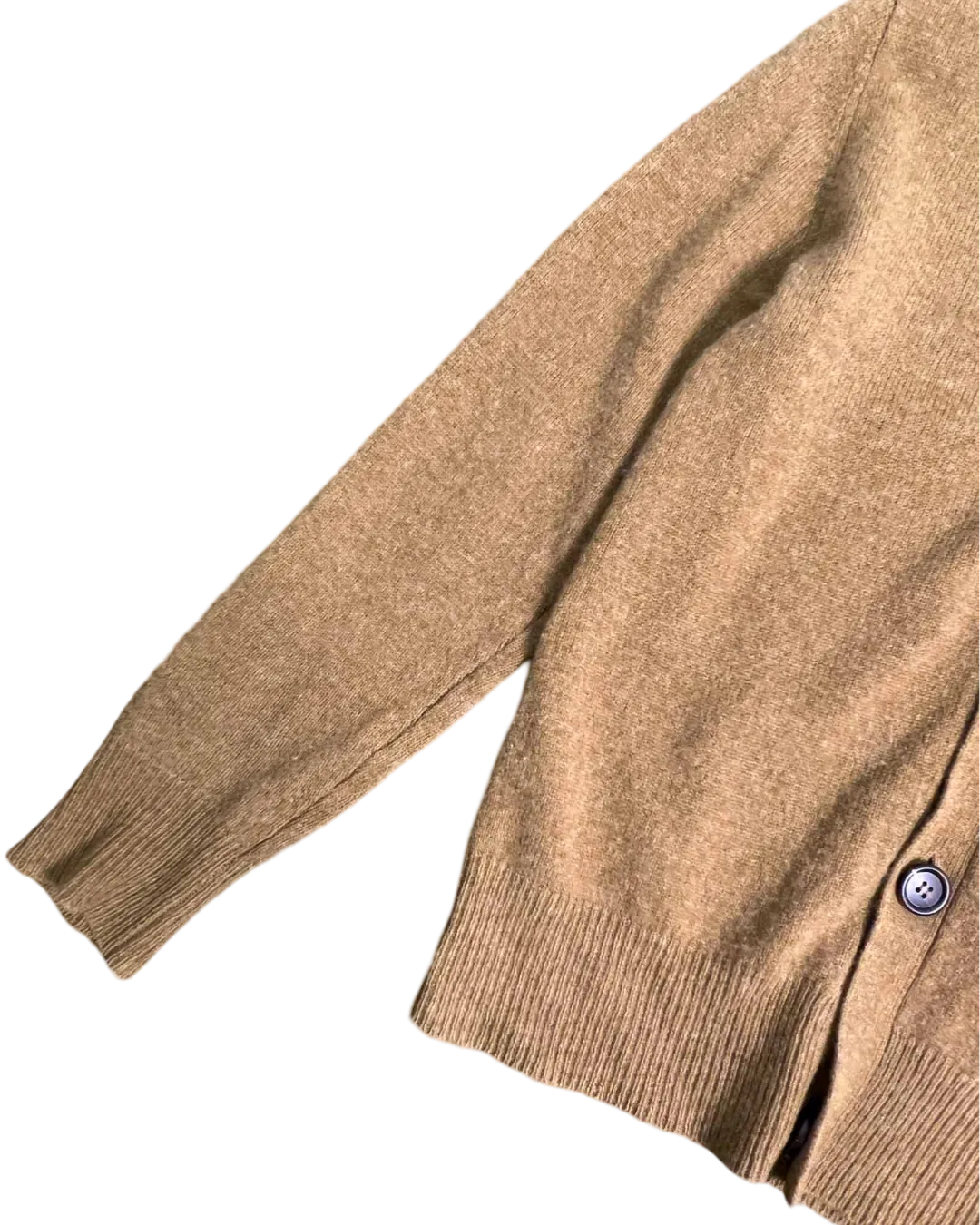 Size XS - Handsom Brown Merino Cardigan