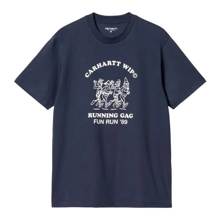 S/S FUN RUN T-SHIRT / CARHARTT WIP / AIR FORCE BLUE