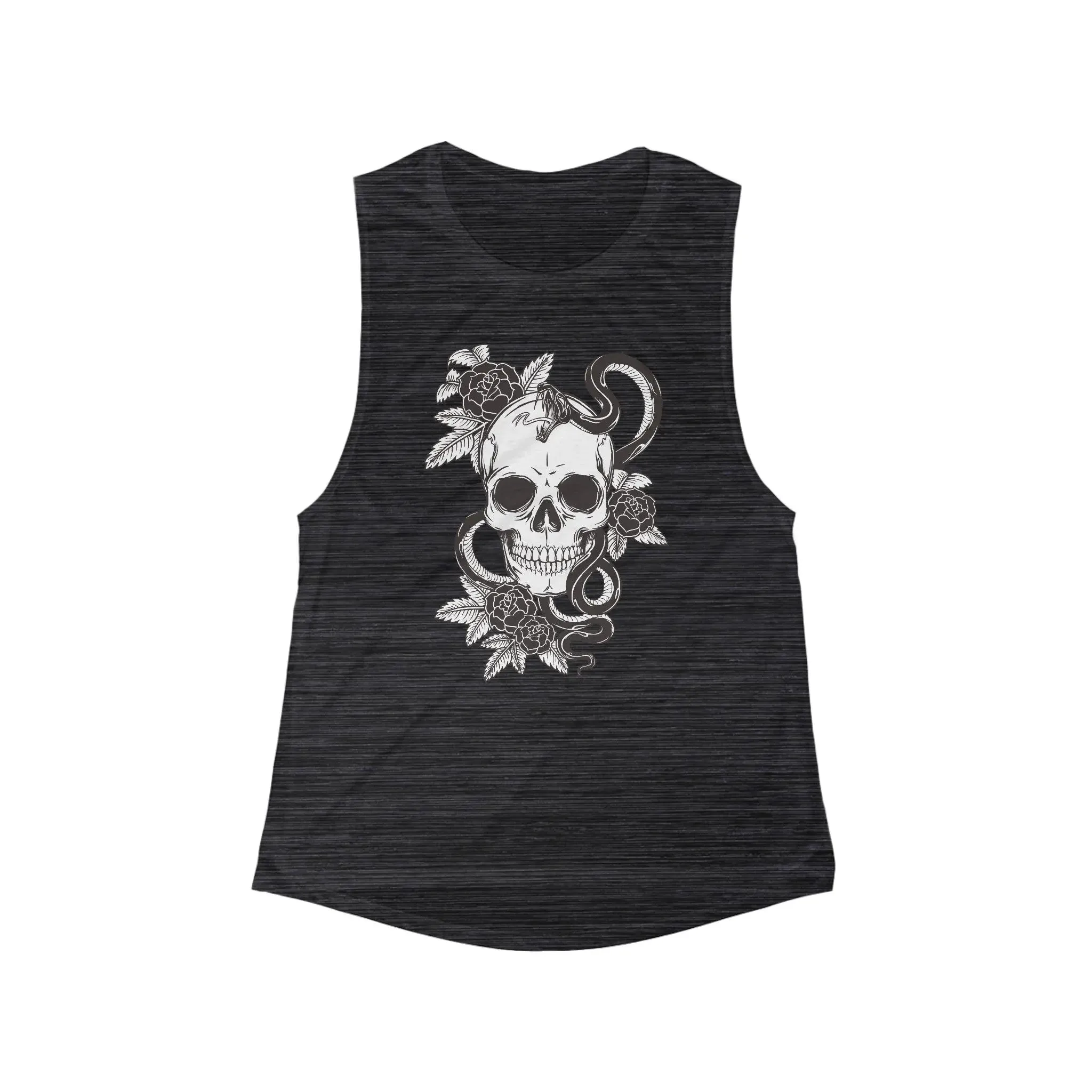 Tank Top Women's Flowy Scoop Muscle Tank