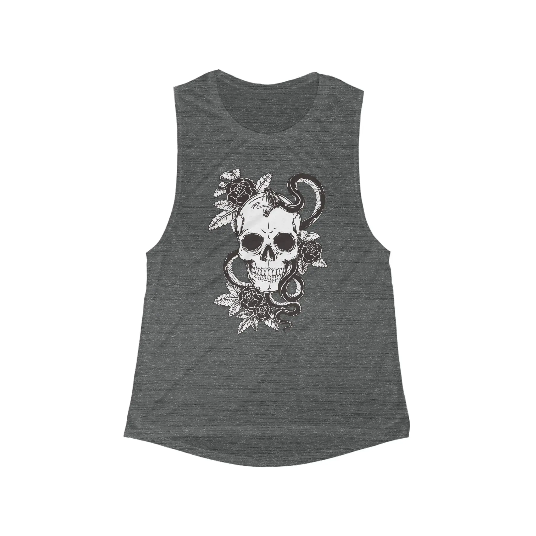 Tank Top Women's Flowy Scoop Muscle Tank